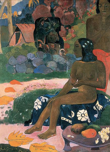 Her name is Varumati, Paul Gauguin